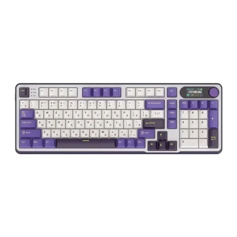 Клавиатура Royal Kludge RK-S98 Brown switch Blackberry