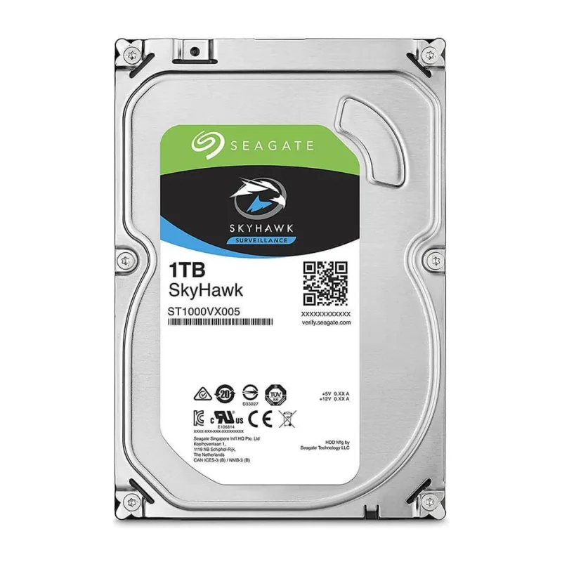 Жесткий диск Seagate Skyhawk Surveillance 1TB Pull (ST1000VX005)