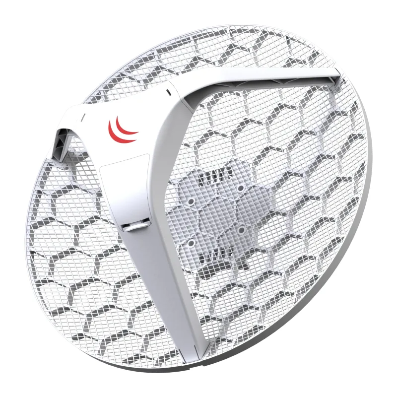 Точка доступа MikroTik LHG 5 Kit белый (RBLHG5KIT)
