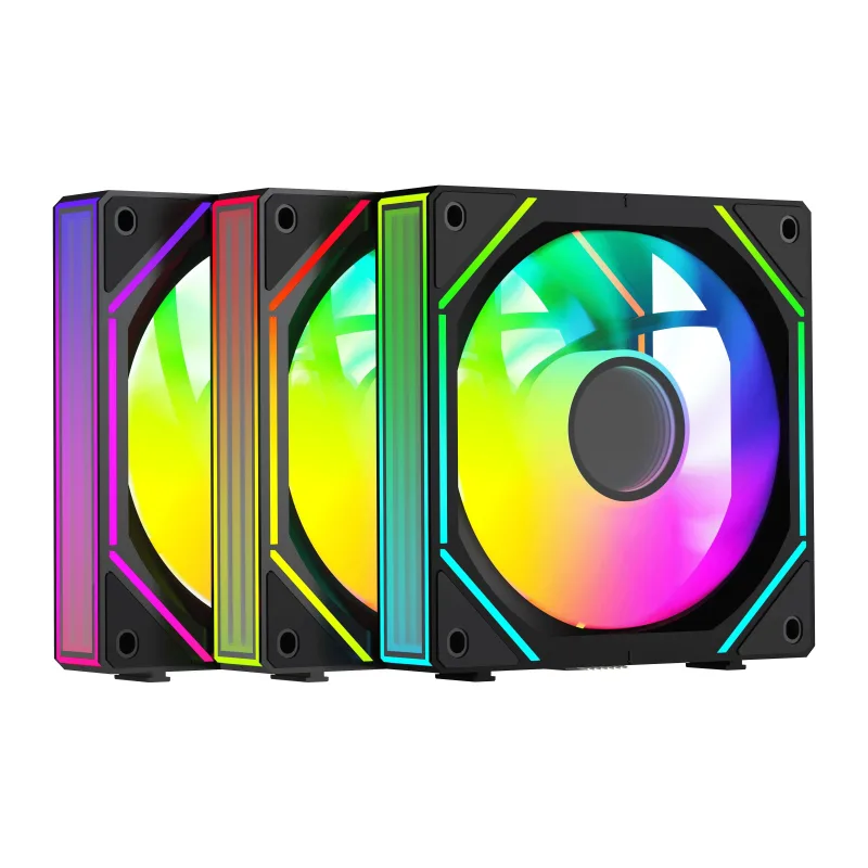 Комплект вентиляторов для корпуса Ocypus Gamma F12 UNI BK ARGB 3 IN 1 (Gamma-F12-BK3AM00U-GL)