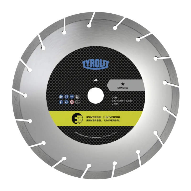 Алмазный круг Tyrolit Basic DCU 125x2x22.23 (34501338)