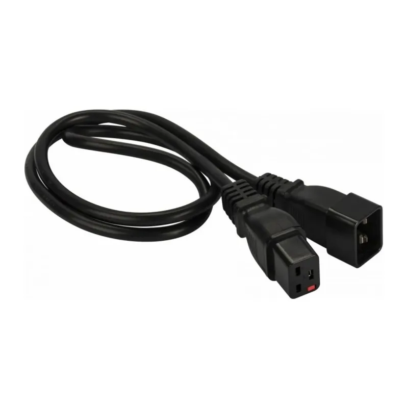 Шнур питания Lanmaster LAN-PP19L/20-3.0-BK черный