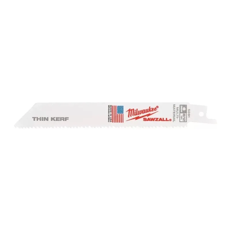 Полотно для сабельной пилы Milwaukee Sawzall 150х8/12 5шт (48475091)