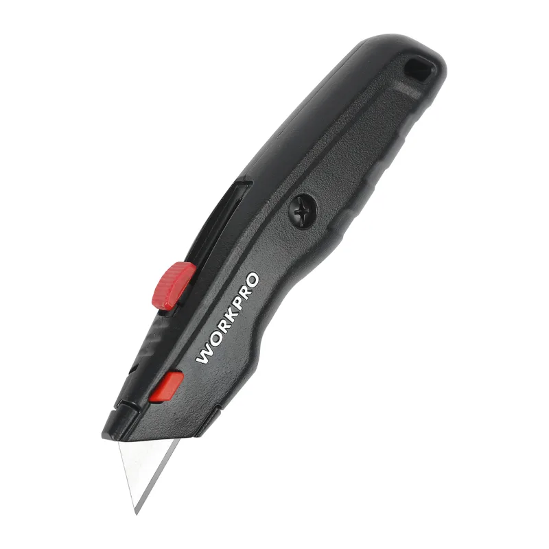 Нож строительный WorkPro WP213008 черный