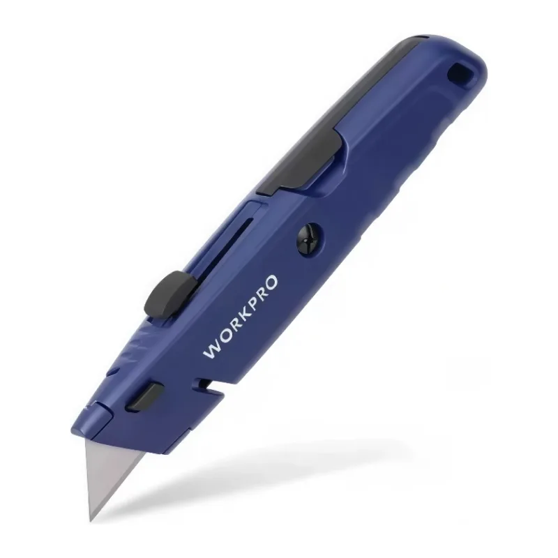 Нож строительный WorkPro WP213020 синий