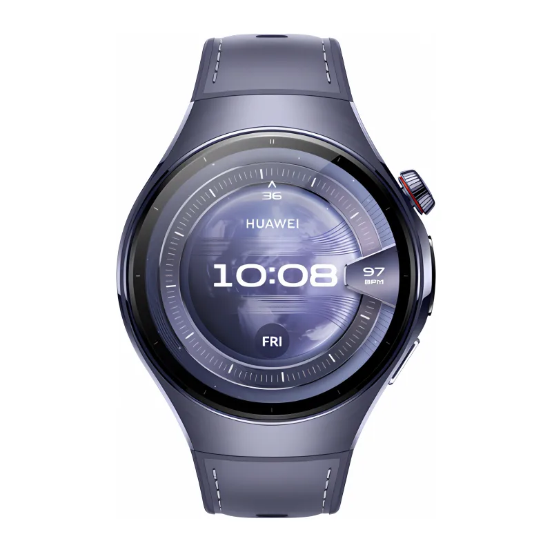 Умные часы Huawei Watch 5 46mm LTE Purple Aerospace-Grade Titanium Case Purple Composite Strap RTS-AL00 (55020EVL)