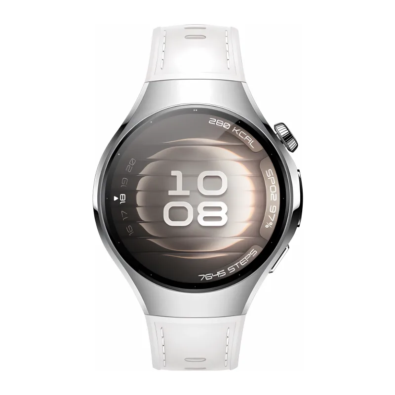 Умные часы Huawei Watch 5 42mm LTE Stainless Steel Case White Composite Strap SOC-AL00 (55020EVR)