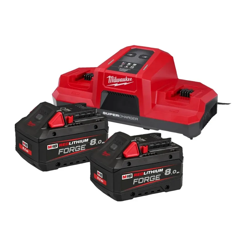 Аккумулятор с зарядным устройством для инструмента Milwaukee M18 FORGENRG-802DBSC (4933498616)