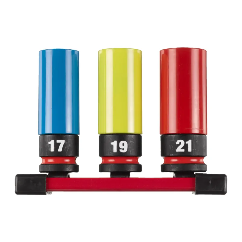 Набор головок Milwaukee Shockwave 1/2" 3шт (4932493370)