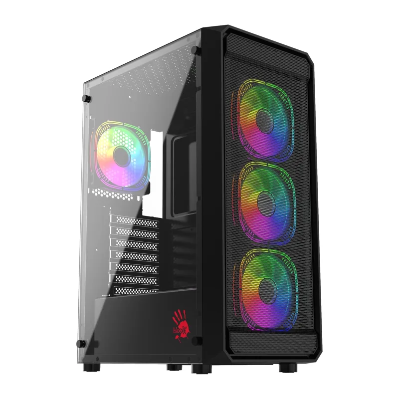 Корпус Bloody BD-CC114 без БП черный (BD-CC114-BK)