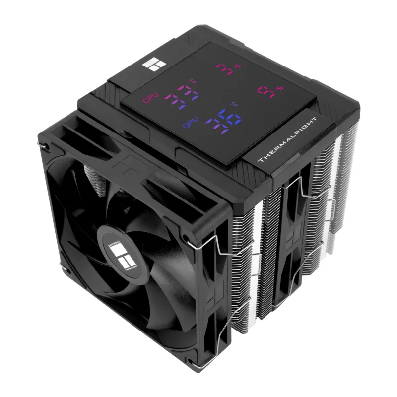 Кулер для процессора Thermalright Peerless Assassin 120 Digital черный (PA120-DIGITAL-BL)