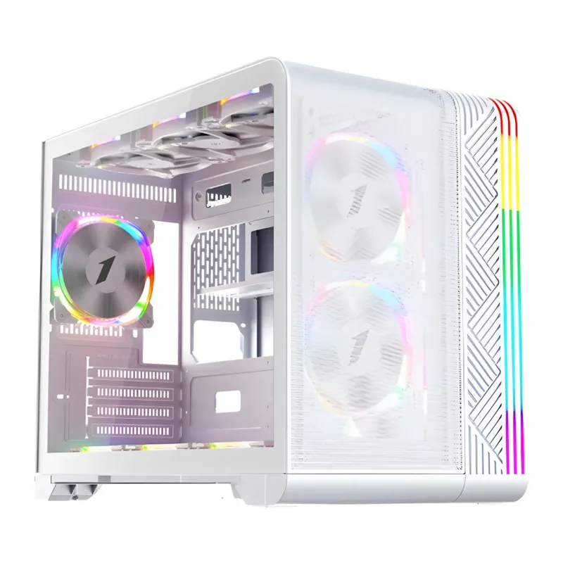 Корпус 1stPlayer VT6 без БП White (VT6-WH-3F7-W)