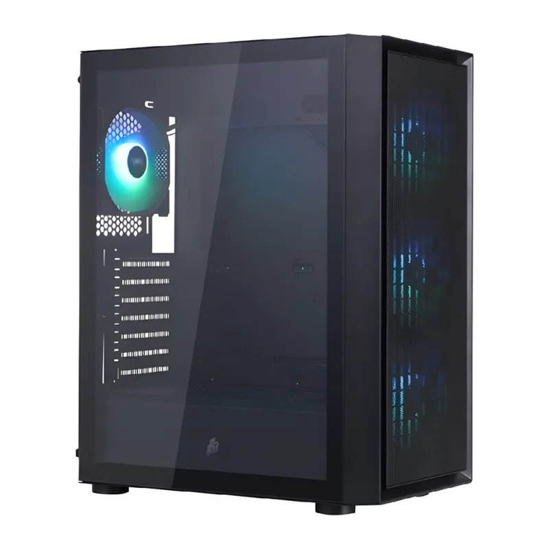 Корпус 1stPlayer GO6 без БП Black (GO6-BK-4FS7)
