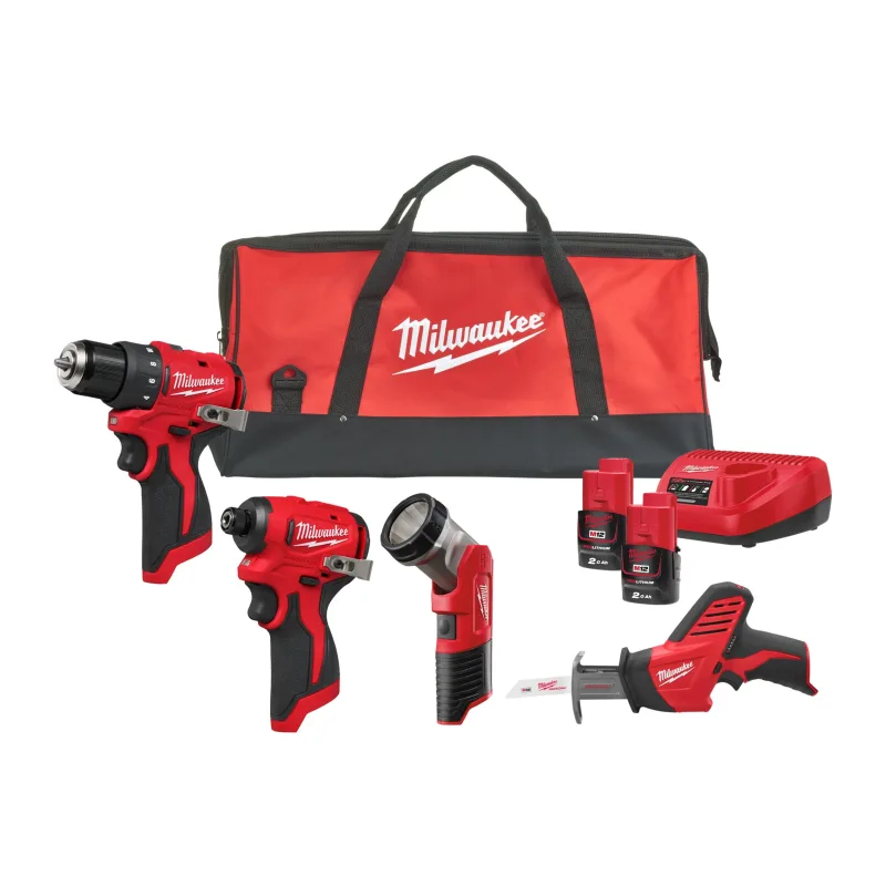 Набор инструментов Milwaukee M12BLPP4A-202B (4933499693)