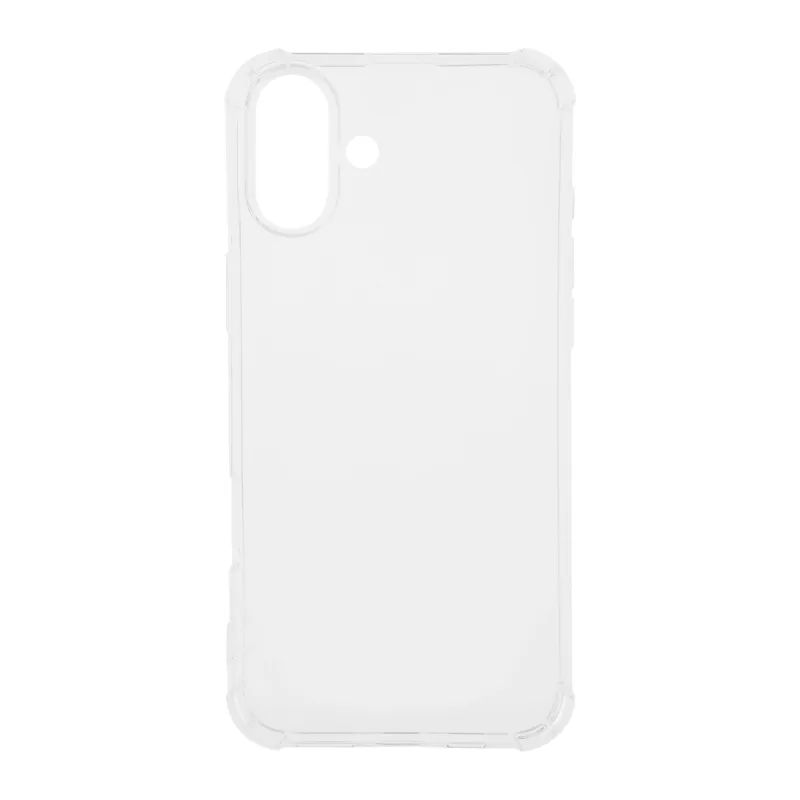 Чехол BoraSCO Bumper Case для Apple iPhone 16 Plus прозрачный (73520)