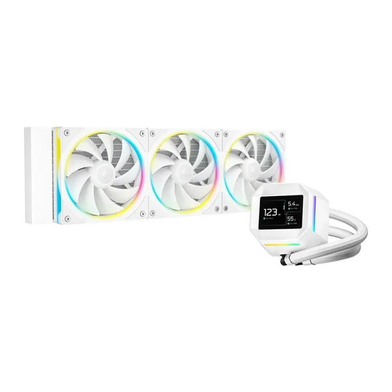 Система жидкостного охлаждения для процессора Deepcool LM360 WH (R-LM360-WHDMMC-1)