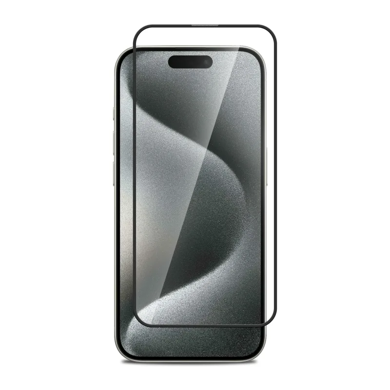 Защитное стекло для экрана BoraSCO для Apple iPhone 15 Plus 2.5D (72402)