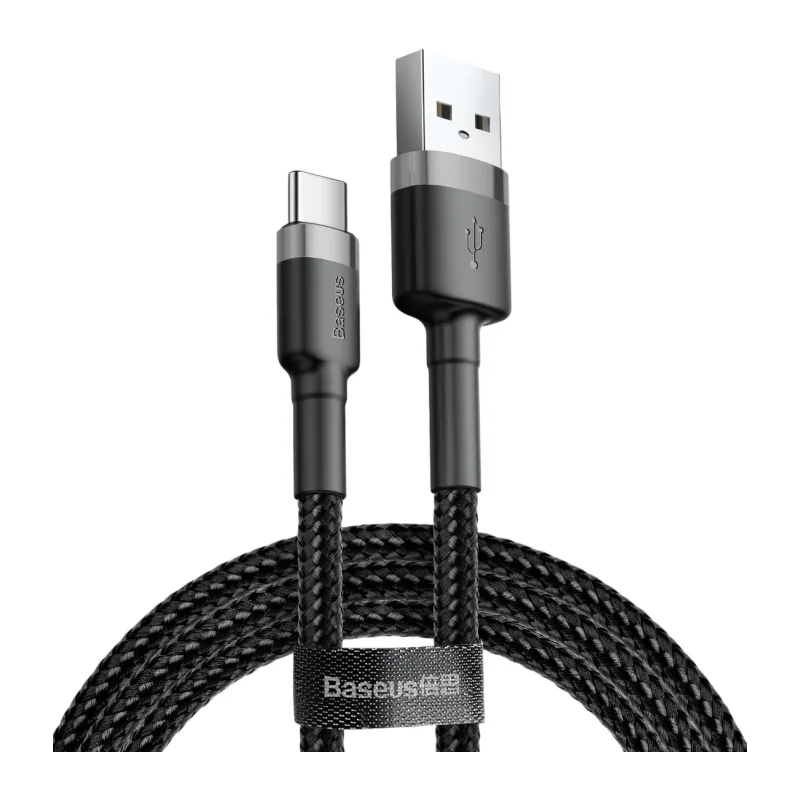 Кабель Baseus Cafule 0.5m Black (CATKLF-AG1)