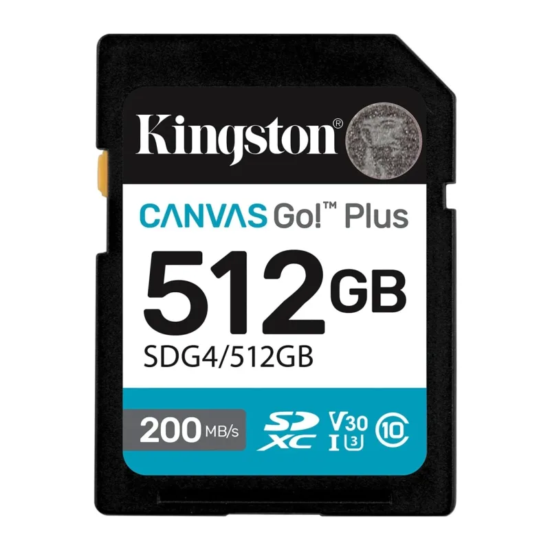 Карта памяти Kingston Canvas Go! Plus SDXC 512GB (SDG4/512GB)