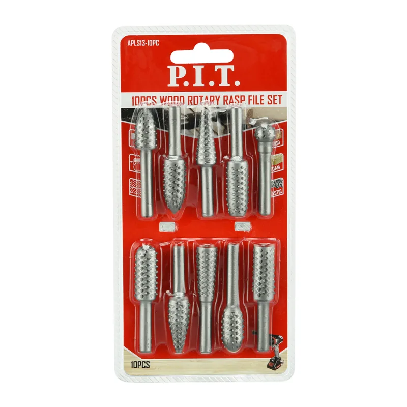 Набор шарошек P.I.T. APLS13-10PC