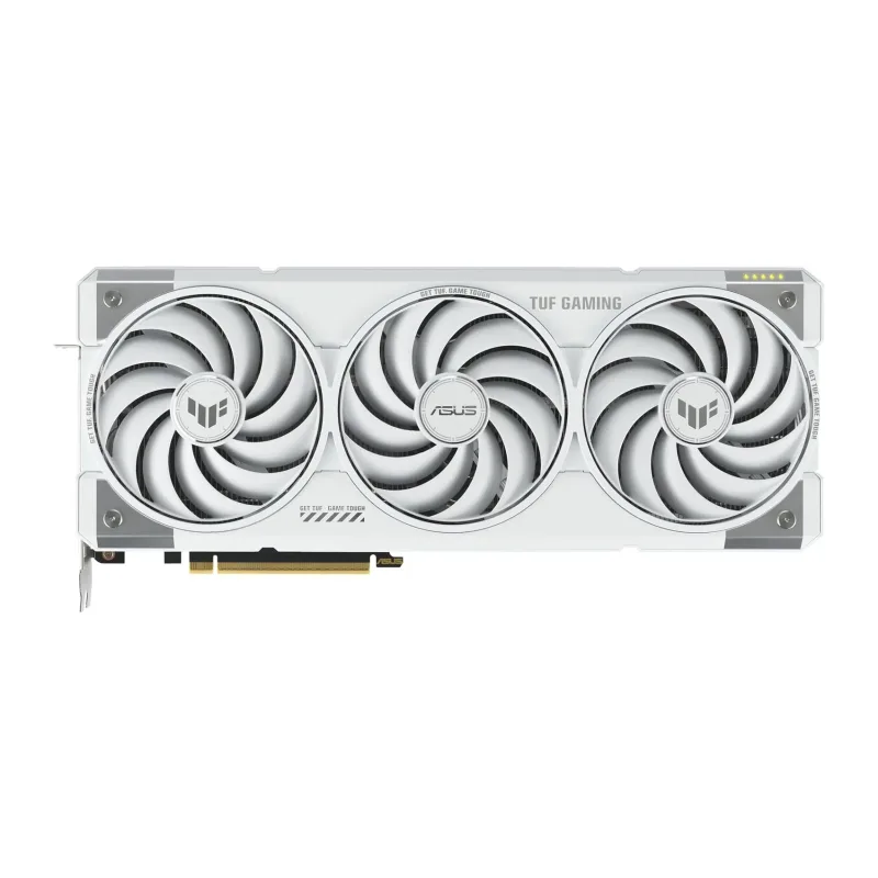 Видеокарта ASUS TUF Gaming GeForce RTX 5070 Ti OC 16GB GDDR7 White TUF-RTX5070TI-O16G-WHITE-GAMING (90YV0MD3-M0NA00)