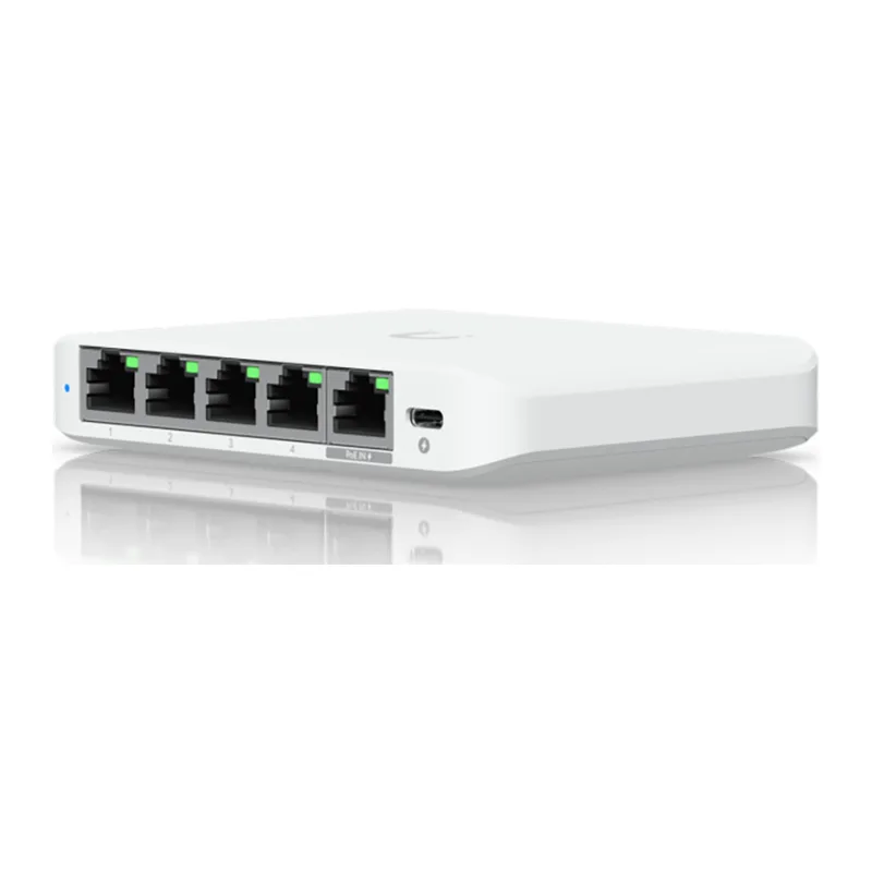 Коммутатор Ubiquiti UniFi Switch Flex Mini 2.5G Compact (USW-Flex-2.5G-5)