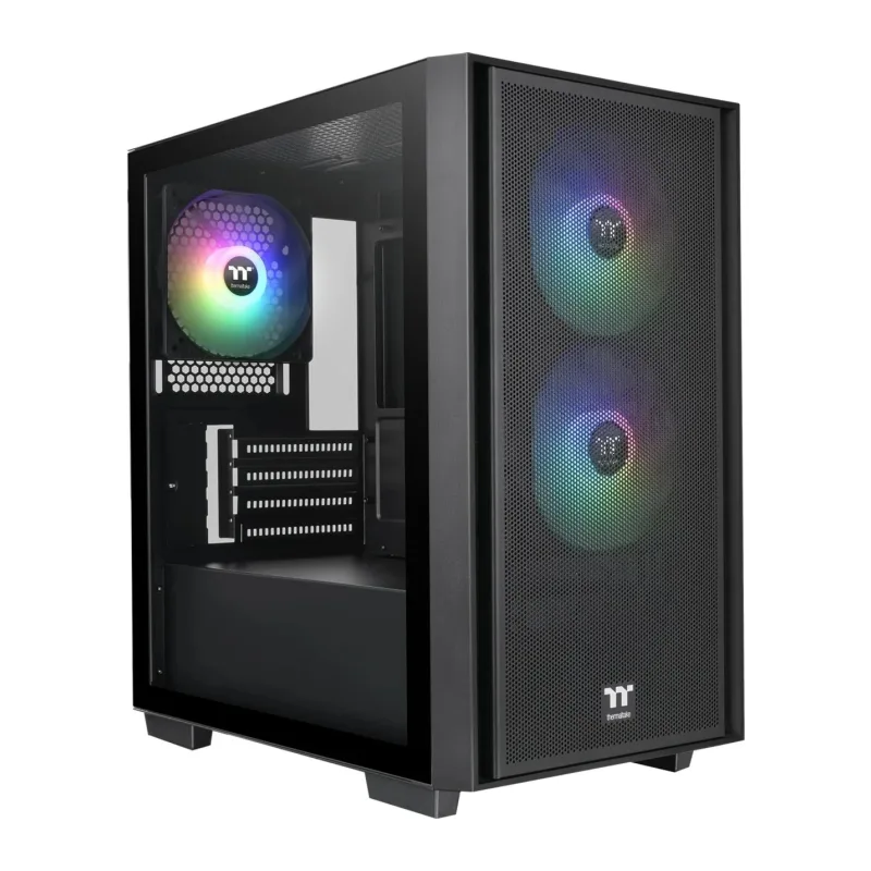 Корпус Thermaltake Versa H16 TG ARGB mATX без БП Black (CA-1Y8-00S1WN-02)