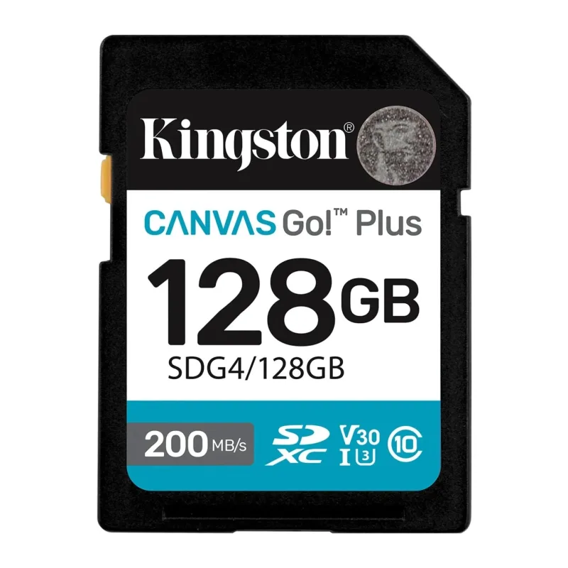 Карта памяти Kingston Canvas Go! Plus SDXC 128GB (SDG4/128GB)