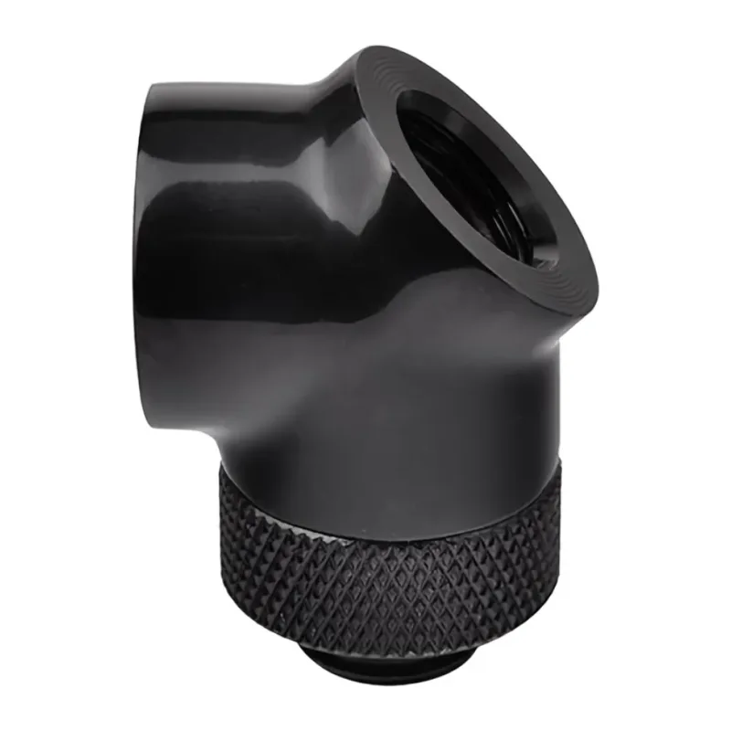 Фитинг для систем жидкостного охлаждения Thermaltake Pacific G1/4 45/90 (CL-W053-CU00BL-A)