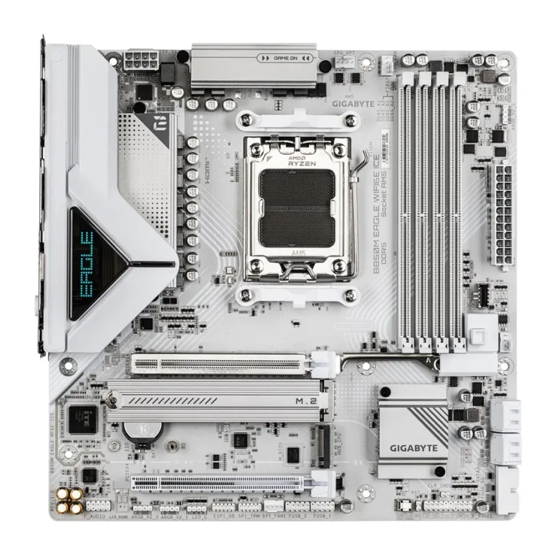 Материнская плата Gigabyte B850M Eagle WIFI6E Ice (rev. 1.0)