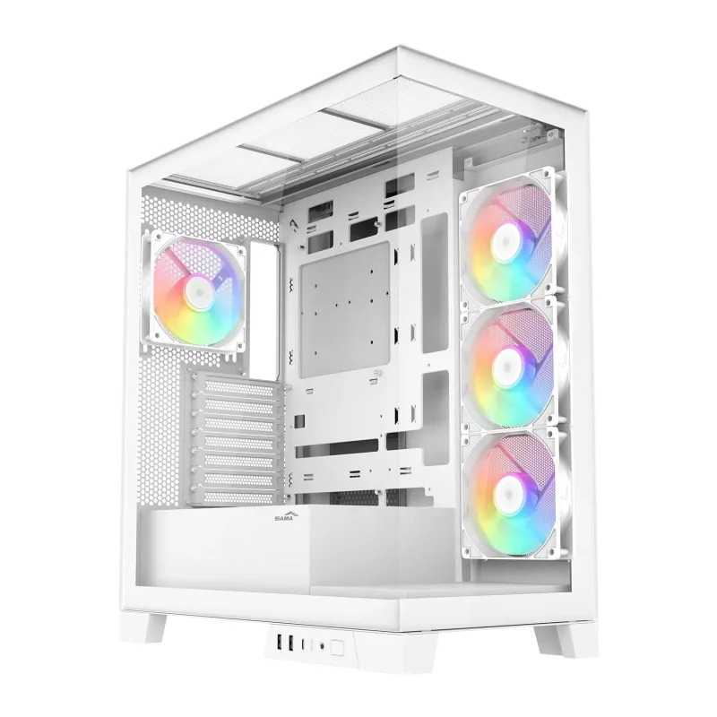 Корпус Sama V50 WH белый (V50-WHADA4X1-GL)