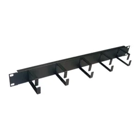Кабельный органайзер TWT TWT-ORG1U-5V 19" 1U 5 колец