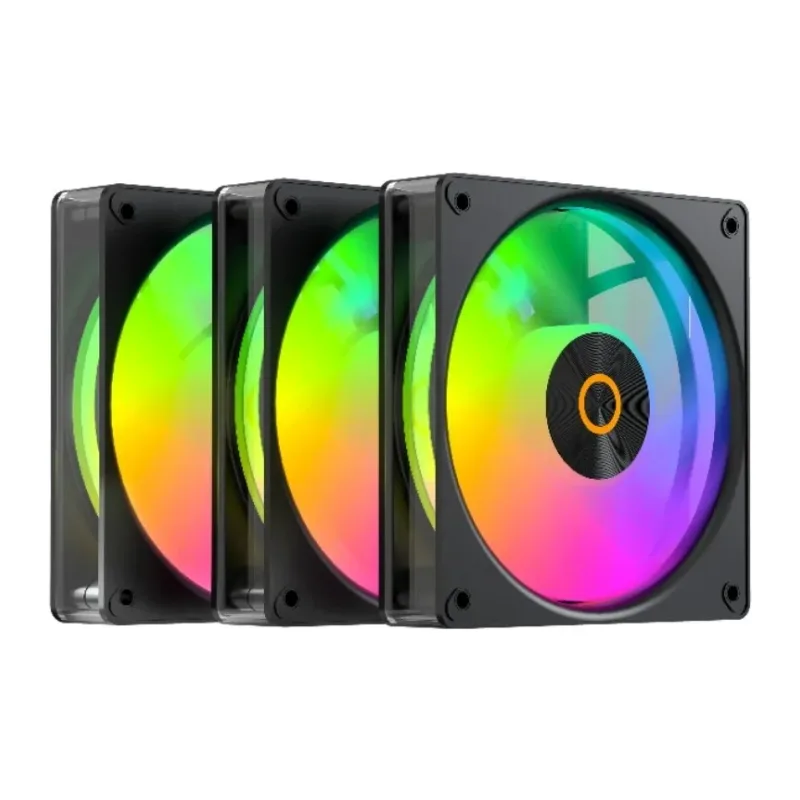 Комплект вентиляторов для корпуса Ocypus Gamma F12 Elite BK ARGB 3 IN 1 Black (Gamma-F12-BK3AM00E-GL)