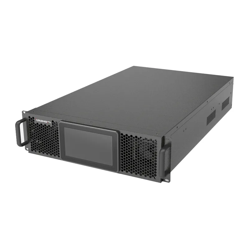 Источник бесперебойного питания Ippon Intatum RT 10K черный (2052410)