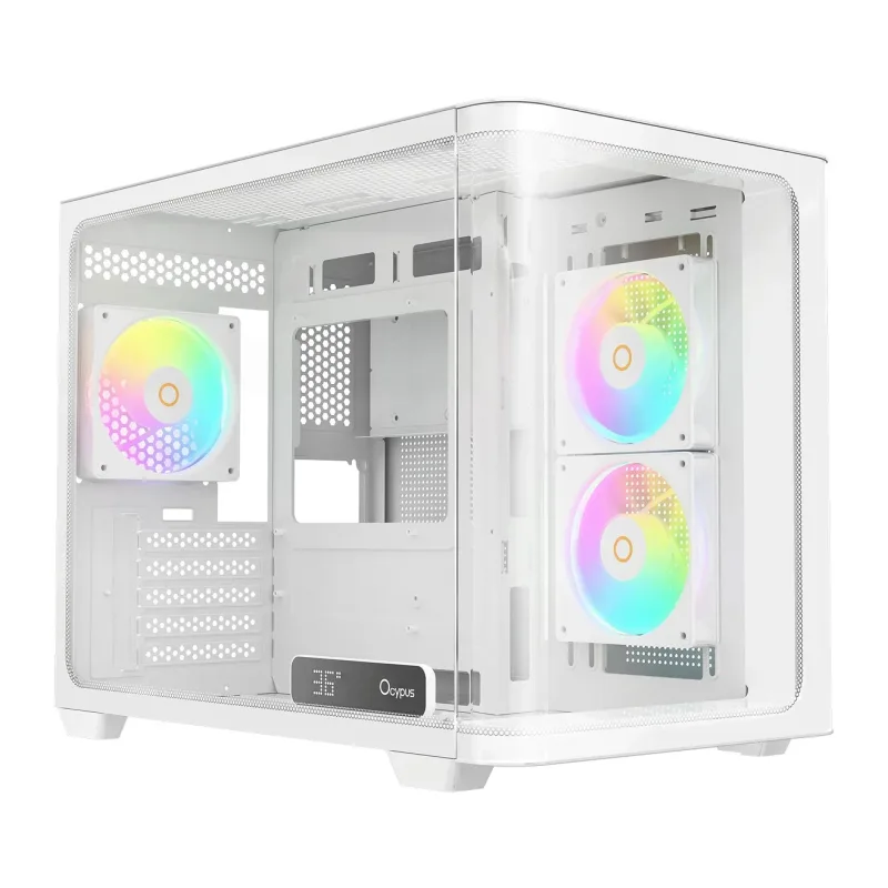 Корпус Ocypus Iota C50 WH Curve ARGB Digital (Iota-C50-WHD300CD-GL)