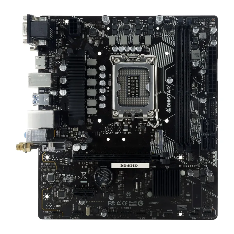 Материнская плата Biostar Z690MX2-E D4