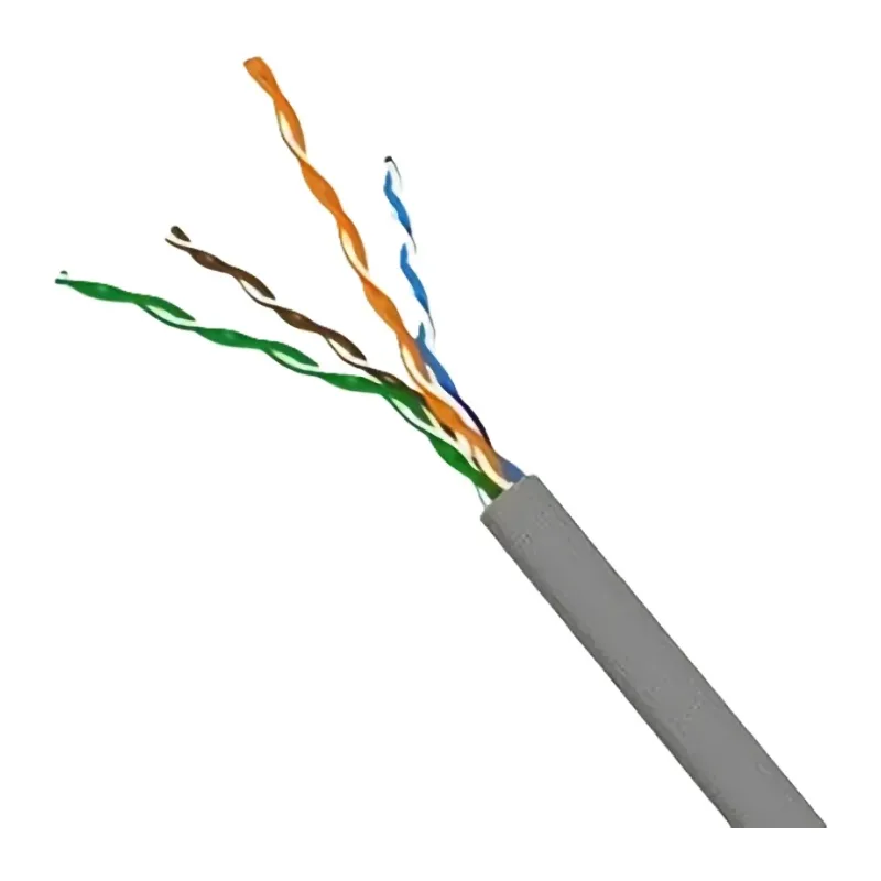 Кабель TWT TWT-TEL4/100-GY 100м серый