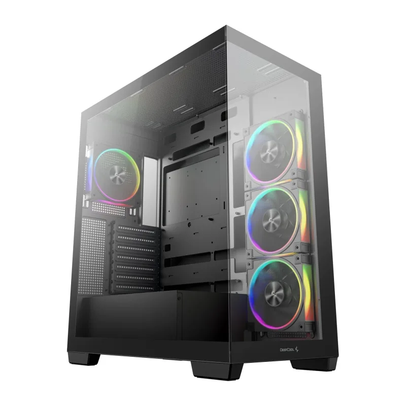 Корпус DeepCool CG580 4F V2 ITX без БП черный (R-CG580-BKADA4-G-2)