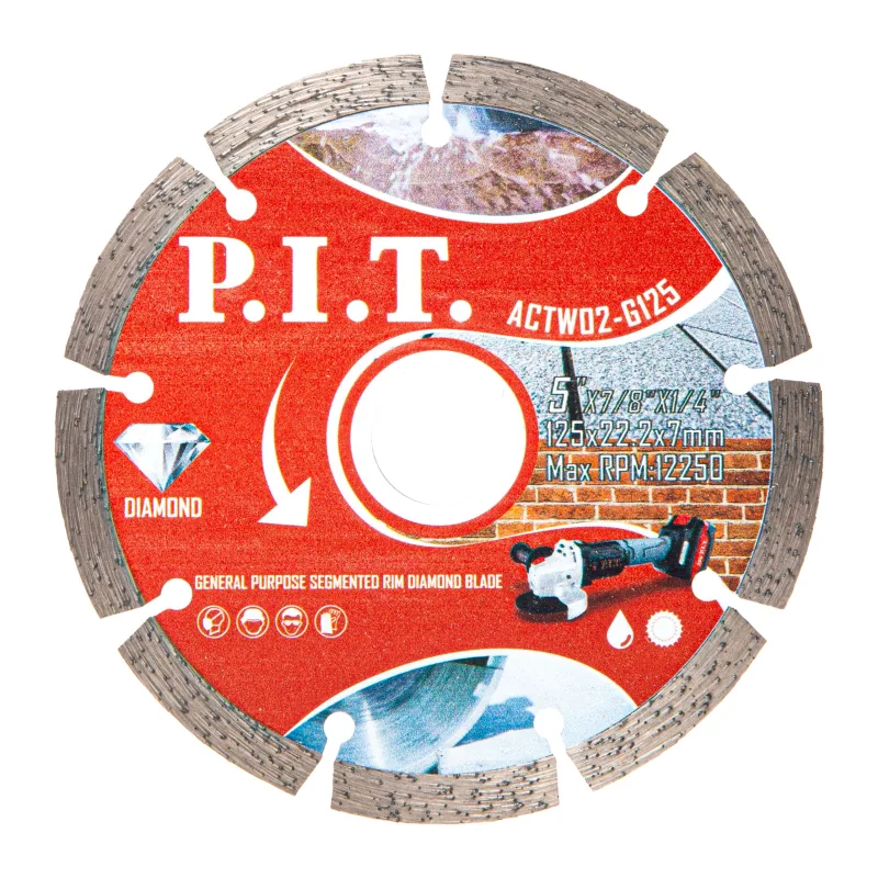 Алмазный диск P.I.T. ACTW02-G125