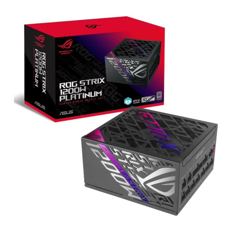 Блок питания ASUS ROG-STRIX-1200P-GAMING 1200W (90YE00W0-B0NA00)