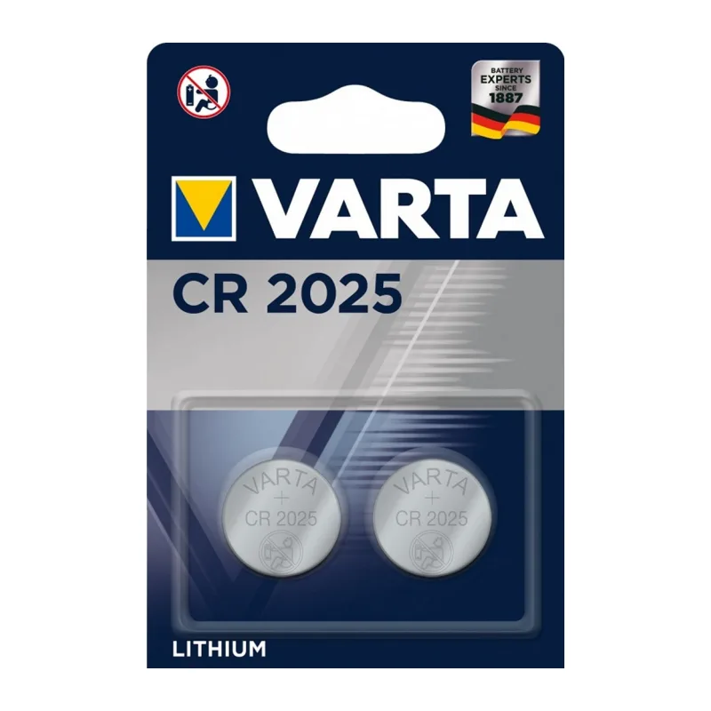 Батарейка Varta Lithium 6025 CR 2025 BL2