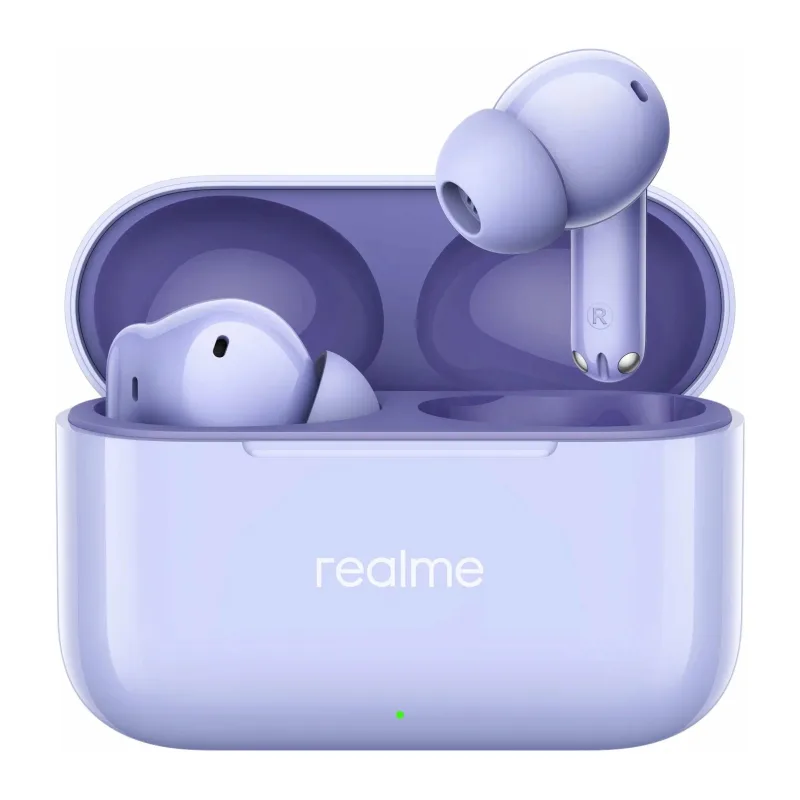 Наушники Realme Buds T200 фиолетовый (RMA2410)