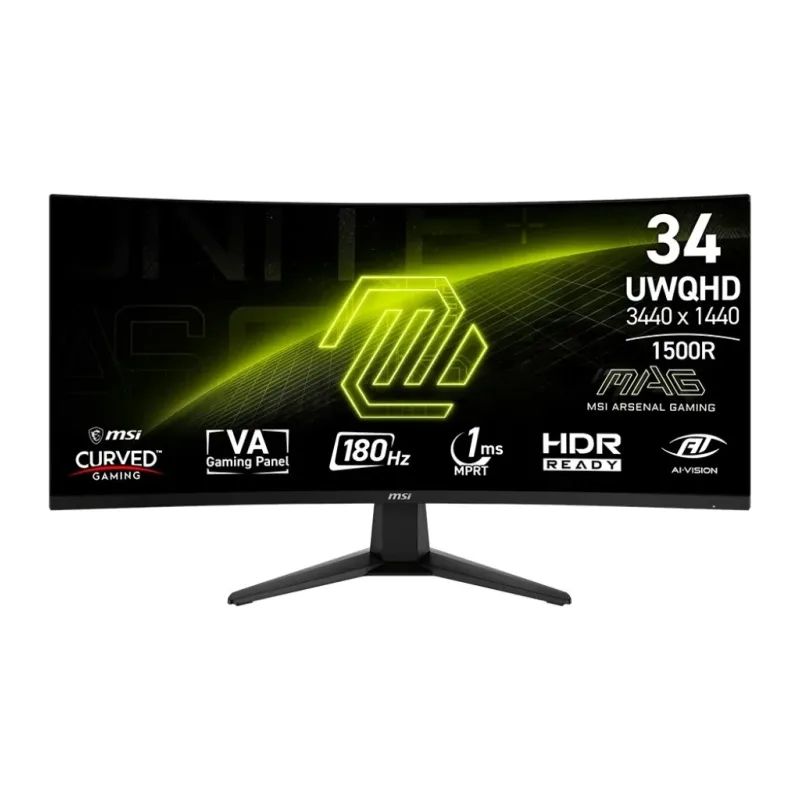 Монитор MSI MAG 346CQ Black (9S6-3DD71M-016)