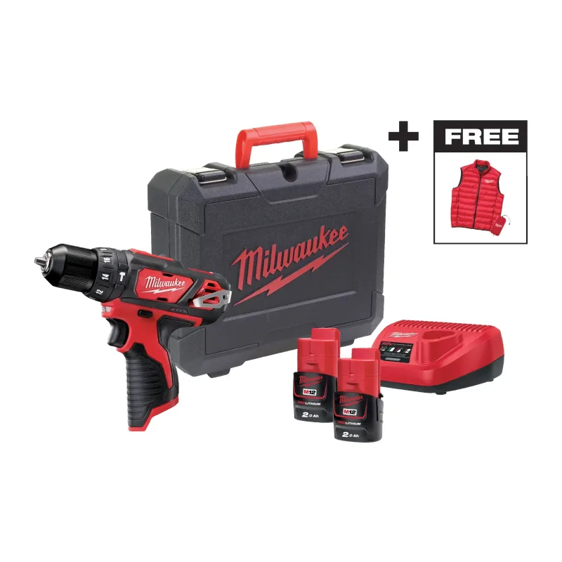Дрель-шуруповерт Milwaukee M12 BPDMC-202C (4933499465)