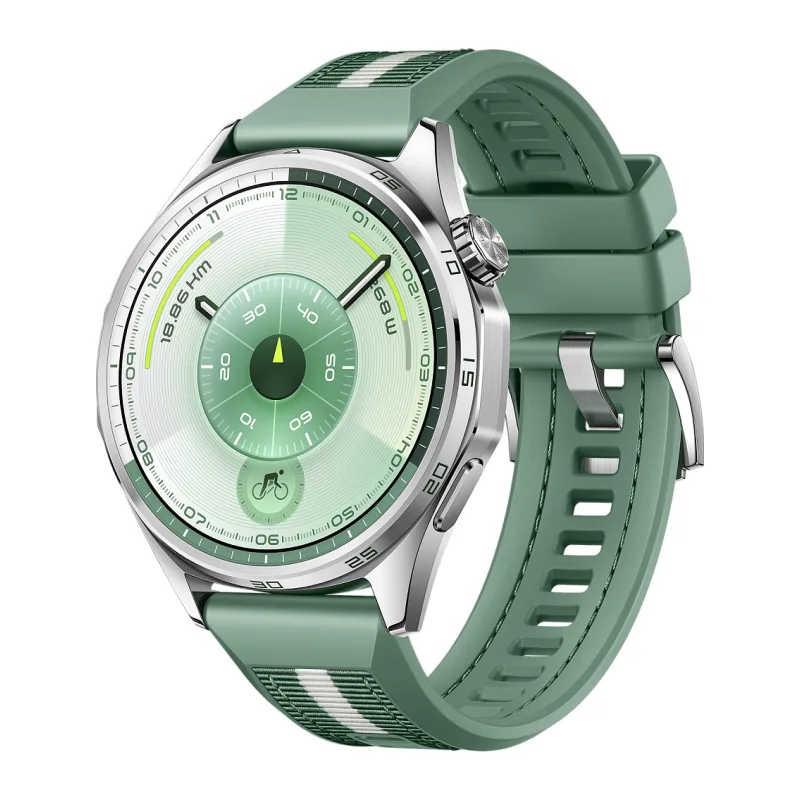 Умные часы Huawei Watch GT 6 46мм Green Woven Strap ATM-B19 (55020FWD)