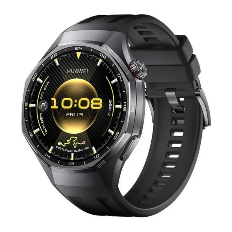 Умные часы Huawei Watch GT 6 Pro 46мм Black Fluoroelastomer Strap ATM-B29 (55020FWC)