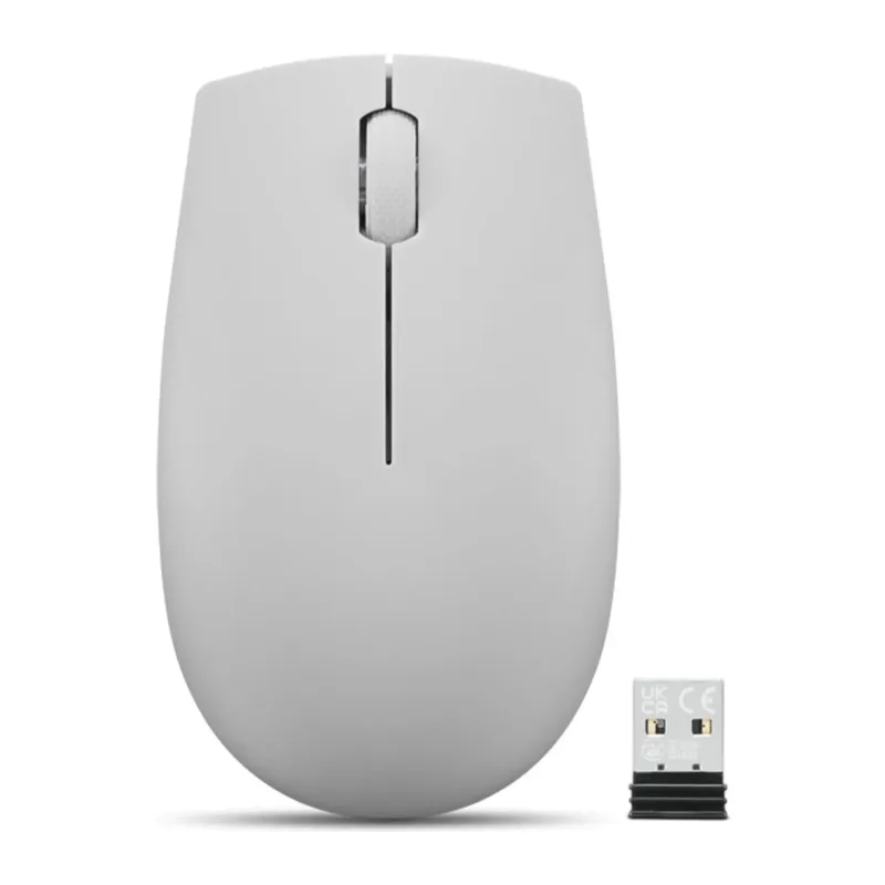 Мышь Lenovo 300 Wireless Compact серый (GY51L15678)