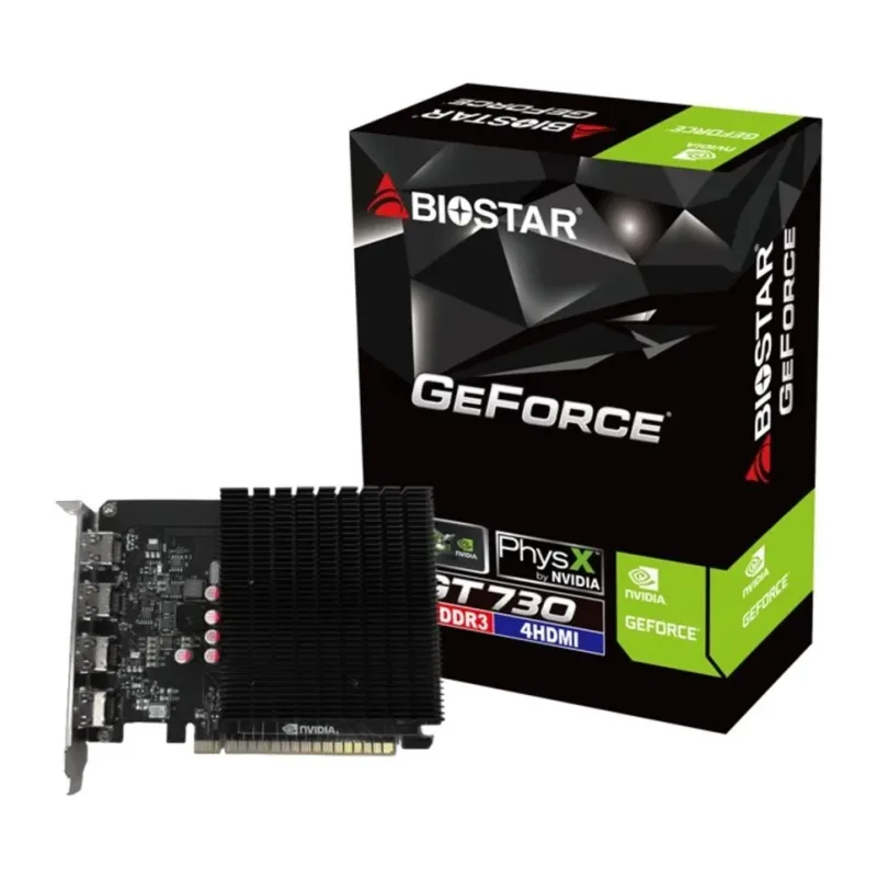 Видеокарта Biostar GeForce GT730 4GB GDDR3 (VN7313TG46)