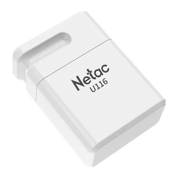 USB Flash-накопитель Netac U116 64GB белый (NT03U116N-064G)