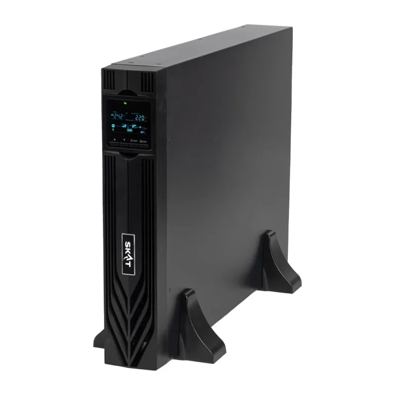 Источник бесперебойного питания Бастион SKAT-UPS 1500-RACK-ON-3X9 P3 черный (8764)
